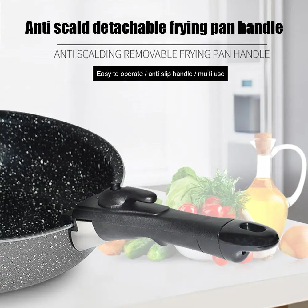 Detachable pot handle