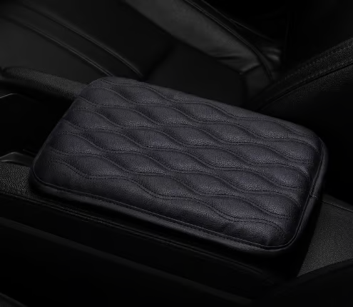 Leather Car Armrest Pad Cover